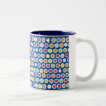 chanukah Punkte Zweifarbige Tasse<br><div class="desc">großes Geschenk!</div>