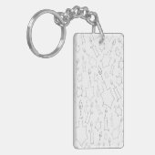 Chanukah Schlüsselanhänger (Vorderseite links)