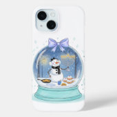 Chanukah Snow Globe Case-Mate iPhone Hülle (Rückseite)