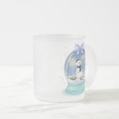 Chanukah Snow Globe Mattglastasse (VorderseiteRechts)