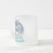 Chanukah Snow Globe Mattglastasse (Vorderseite Links)