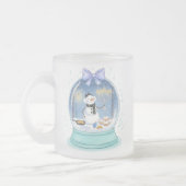 Chanukah Snow Globe Mattglastasse (Links)