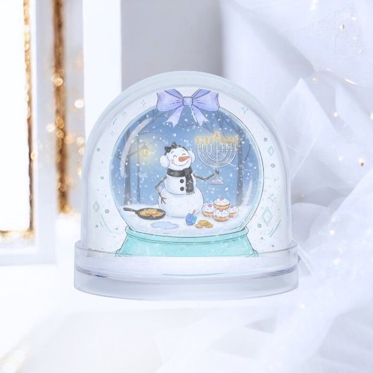 Chanukah Snow Globe Schneekugeln