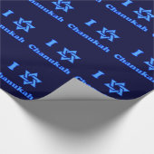 Chanukah Spaß-Packpapier Geschenkpapier (Ecke)