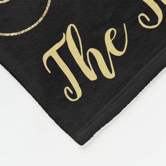 Chanukah Spin Fleece Blanket/Klein (Ecke)