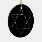 Chanukah Star von David Keramik Ornament (Rechts)