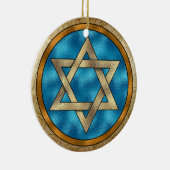Chanukah Star von David Keramikornament (Rechts)