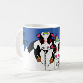 Chanukah Tasse 11 oz. "Happy Moo Year" (Vorderseite Links)