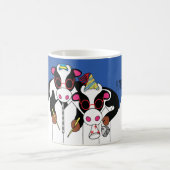 Chanukah Tasse 11 oz. "Happy Moo Year" (Mittel)