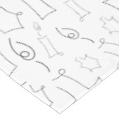 Chanukah Tischdecke (Schrägansicht)