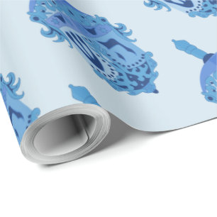 CHANUKKA 30" x 60'    MATTCartoon Geschenkpapier