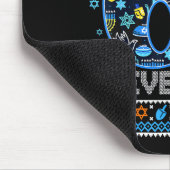 Chanukka 67 Festiver Dreidel-Hässlicher Pullover f Mousepad (Ecke)