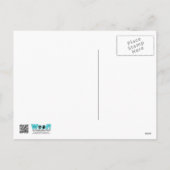 Chanukka-Davidsstern - Jack-Russell-Terrier Feiertagspostkarte (Rückseite)