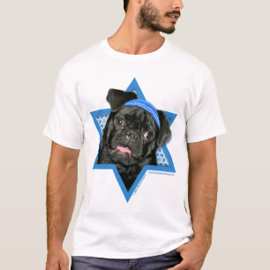 Chanukka-Davidsstern - Mops - Ruffy T-Shirt