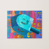 Chanukka-Dreidel Puzzle (Horizontal)