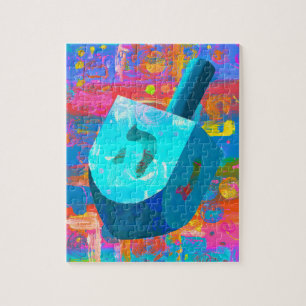 Chanukka-Dreidel Puzzle