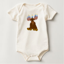 Chanukka-Elch-Baby-Shirt