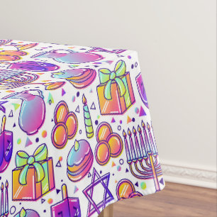 Chanukka-Feiertischdecke Tischdecke