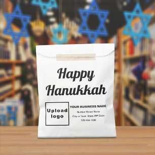 Chanukka   Geschäftsmarke   Weiße Papiertüte Geschenktütchen