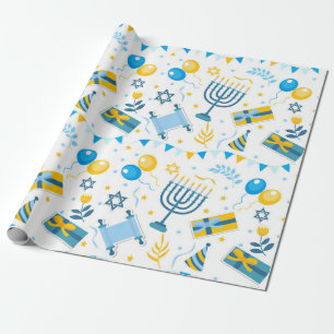 Chanukka Geschenkpapier