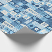 Chanukka Geschenkpapier (Ecke)