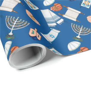Chanukka-Geschenkpapier Geschenkpapier