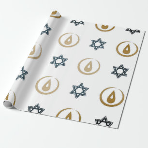 Chanukka-Geschenkpapier Geschenkpapier