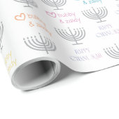 Chanukka-Geschenkpapier Geschenkpapier (Rolleneckpunkt)