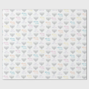 Chanukka-Geschenkpapier Geschenkpapier