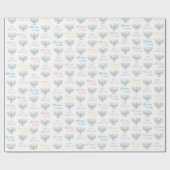 Chanukka-Geschenkpapier Geschenkpapier (Flach)