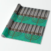 Chanukka-Geschenkverpackung Geschenkpapier (Ungerollt)