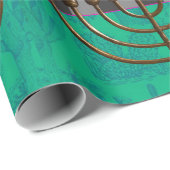Chanukka-Geschenkverpackung Geschenkpapier (Rolleneckpunkt)