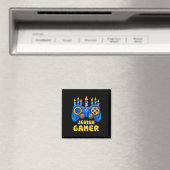 Chanukka jüdischer Videospiel-Controller Gamer Cha Magnet (In Situ (Geschirrspüler))