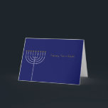 Chanukka-Karte mit Menorah Feiertagskarte<br><div class="desc">Dieses ist eins von unseren vielen Chanukka- und Chanukka-/Weihnachtskarten.  Sie sind auch als ecards bei www.OurJewishCommunity.org verfügbar</div>