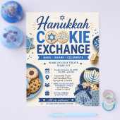 Chanukka-Keks-Tauschflyer Flyer (Einzeln)