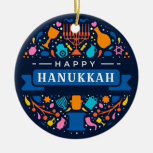 Chanukka Keramik-Ornament Keramik Ornament
