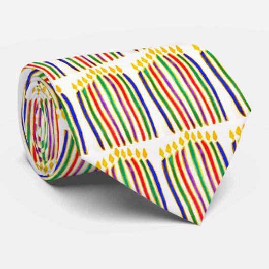 Chanukka-Krawatte Krawatte (Gerollt)