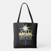 Chanukka-Lichter Tasche (Rückseite)