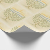 Chanukka-Menora-Geschenkpapier Geschenkpapier (Ecke)
