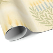 Chanukka-Menora-Geschenkpapier Geschenkpapier (Rolleneckpunkt)