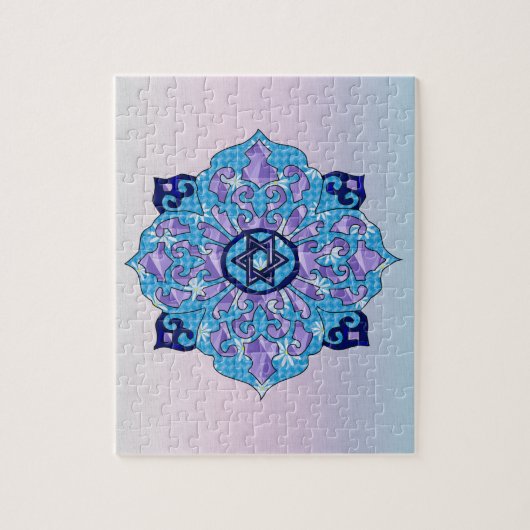 Chanukka Puzzle (Vertikal)