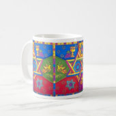 Chanukka - SCHALE Kaffeetasse (Vorderseite Links)
