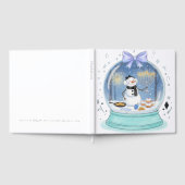 Chanukka-Schneekugel Gästebuch (Voll)