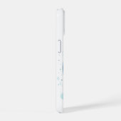 Chanukka-Schneekugel iPhone 15 Hülle (Rechte Seite)