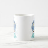 Chanukka-Schneekugel Kaffeetasse (Mittel)