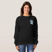 Chanukka-Schneekugel Sweatshirt (Vorne ganz)