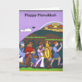 Chanukka-Sieg Feiertagskarte (Vorderseite)