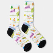 Chanukka-Socken "Party Time" Socken (Rechts)