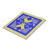 Chanukka-Steppdecken-Keramik-Fliese Fliese (Seite)