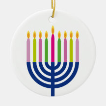 Chanukka-Verzierung | menorah |